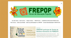 Desktop Screenshot of frepop.org.br